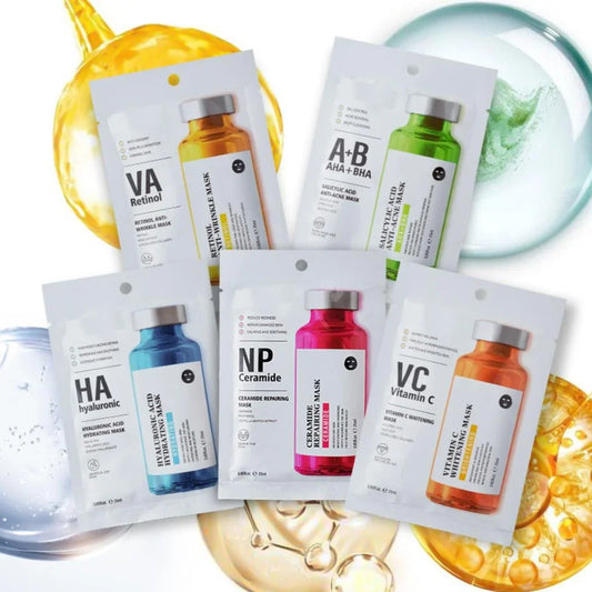 5-in-1 Essential Glow Masks Bundle