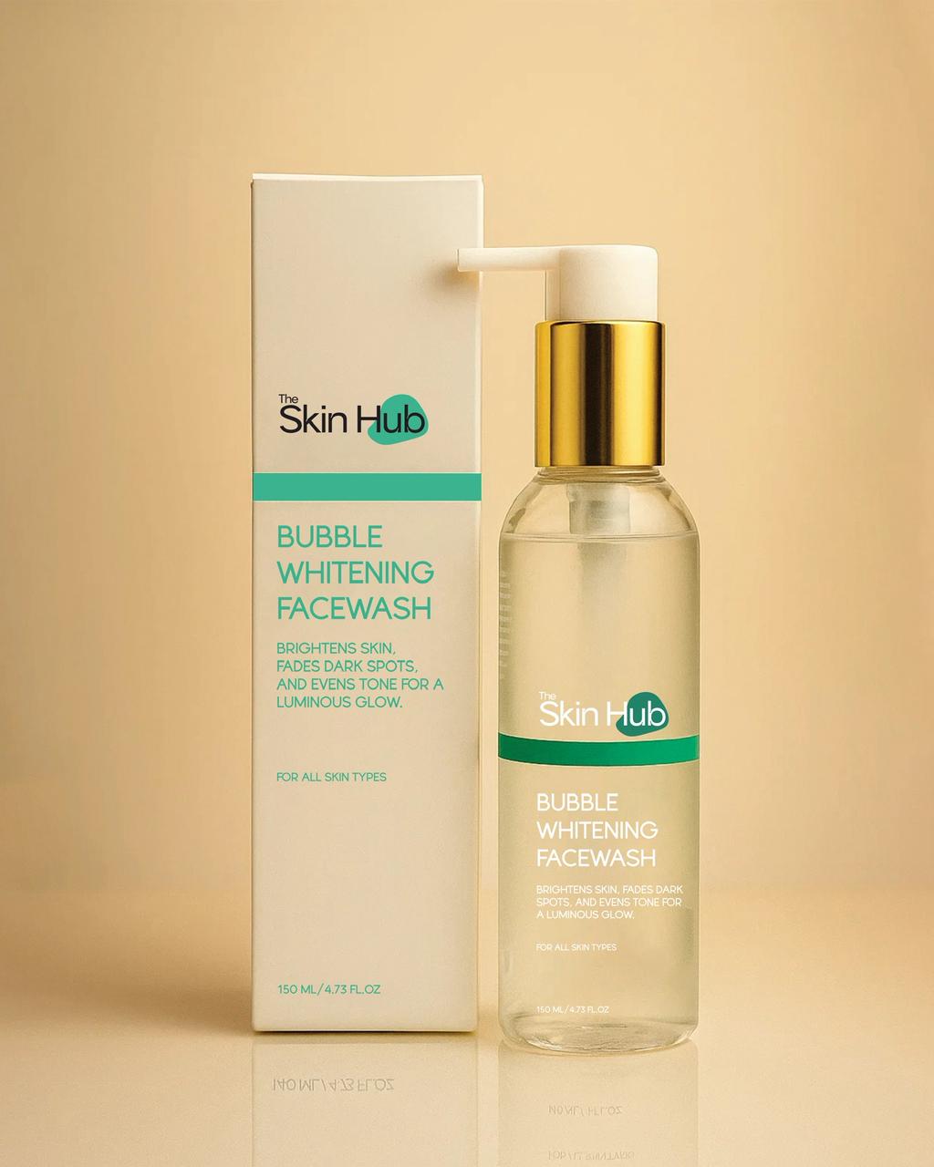 Bubble Whitening Face Wash - SkinHub