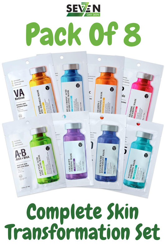 Pack of 8 - Complete Facial Masks Bundle