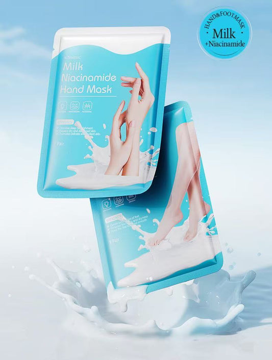 Milk Niacinamide Hand & Foot Glow Bundle