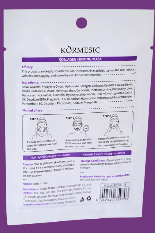 CO Collagen Firming Face Mask