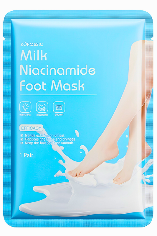 Milk Niacinamide Foot Mask – Deep Moisturizing