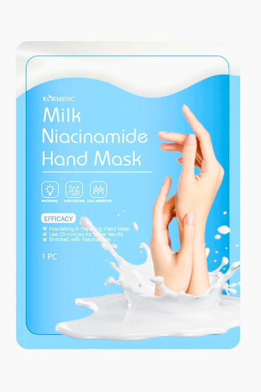 Milk Niacinamide Hand Mask – Brightening Gloves