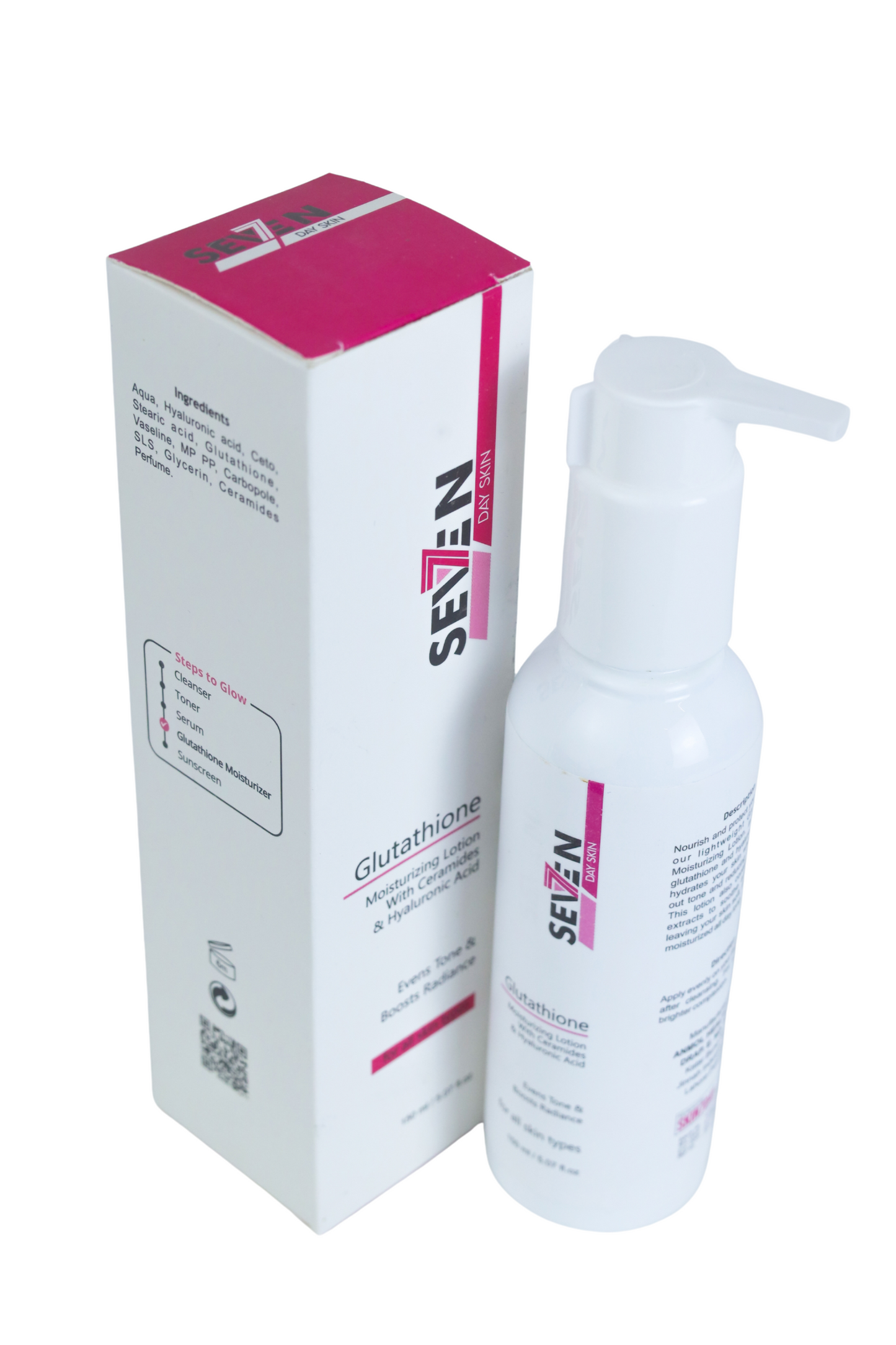 Glutathione Moisturizing Lotion - SevenDay