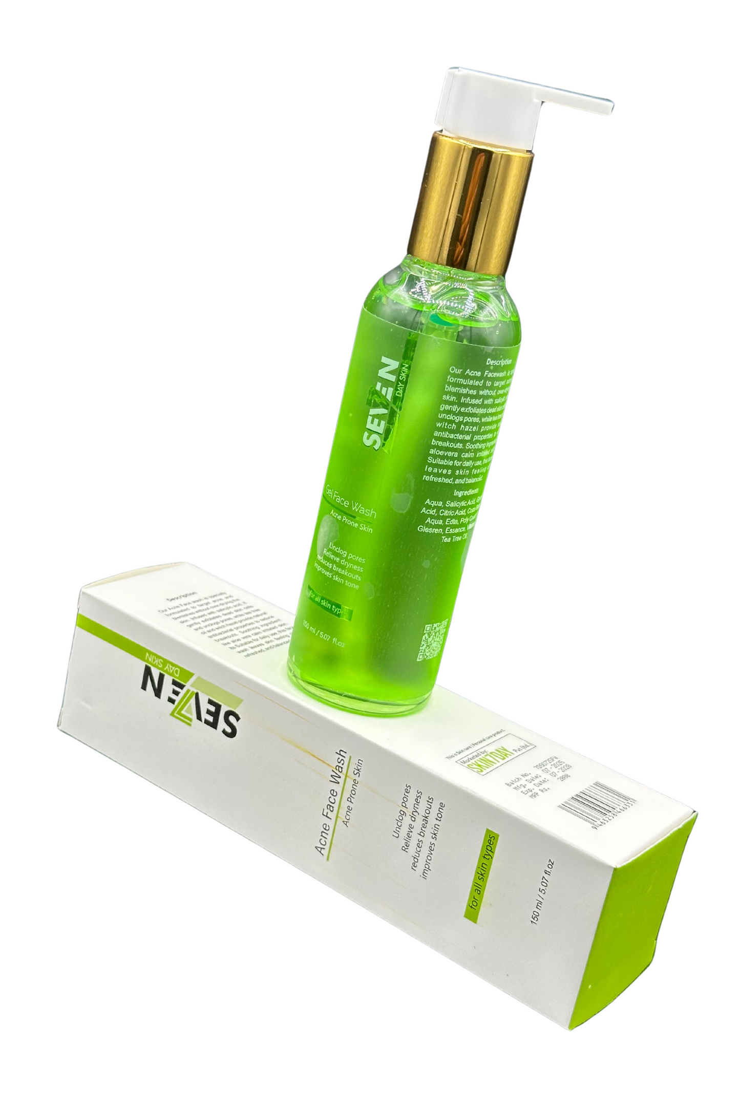 Acne Face Wash (Gel) - SevenDay