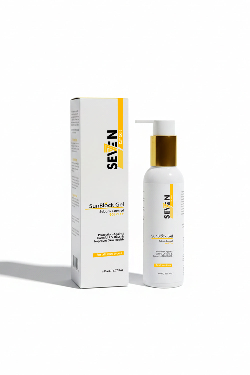 SunBlock Gel SPF-60 - SevenDay
